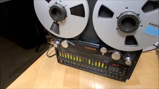 ボロいオープンリールデッキ買ってみた。TASCAM MSR 16 - YouTube