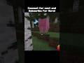 Minecraft Running Until I find A pink sheep 🔥