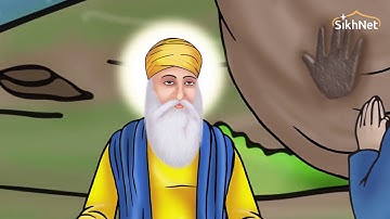 Guru Nanak and the Boulder | Story from Guru Nanak