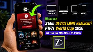 How to Fix ZEE5 Device Limit Error on Smart TV, Mobile & Laptop
