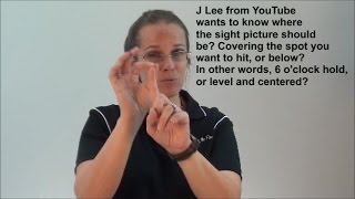 Colleene Answering Questions (Ep. 5): 6 o'clock Hold or Centered & Level
