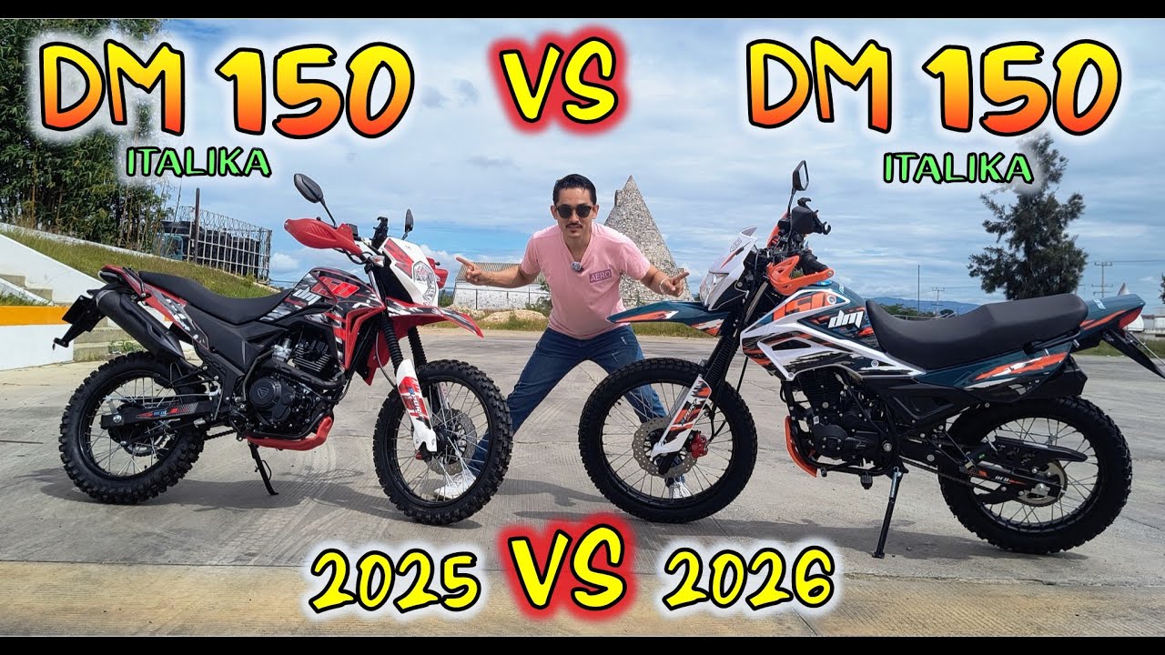 ▪️Nueva DM150 2026 VS DM150 2025 ¿Cúales fueron sus cambios? ¿Valen la pena la actualización?