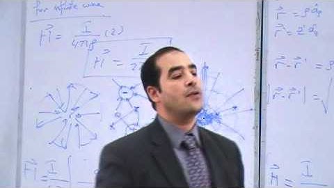 Magnetic Fields : introduction and biat savart law..part 6,,Prof:Ayman