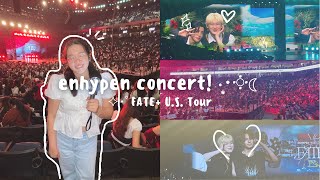 *:･ﾟ✧* enhypen fate+ concert vlog ‧͙⁺˚*🌑🤍 : concert clips, traveling to venue, concert with bff!