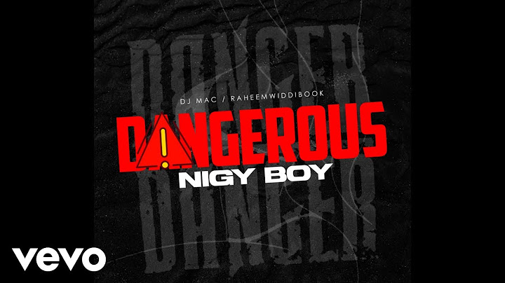 Nigy Boy, Dj Mac, RaheemWiddiBook - DANGEROUS (Official Visualizer)