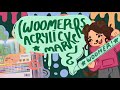 WOOMER acrylic markers + Dollar tree items?… (With Reesey but we get distracted)