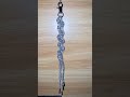 Macrame rhinestone keychain 💎Strass Macrame Schlüsselanhänger 💎 брелок из стразового шнура
