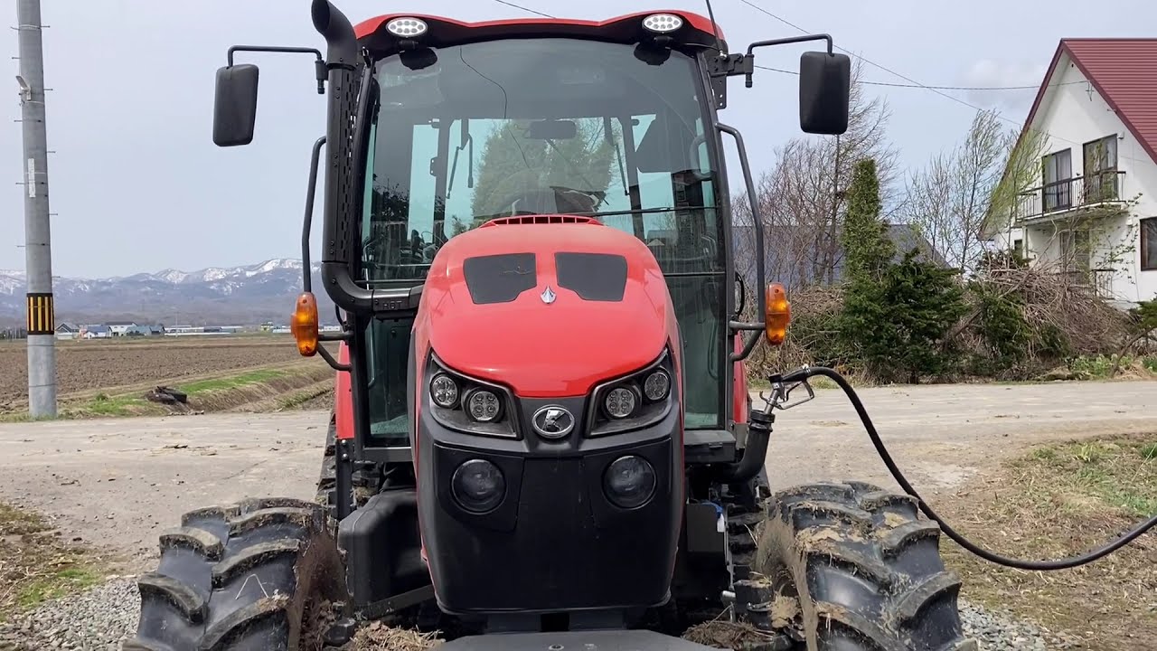 クボタ トラクター 農業 Kubota Tractor Farming Youtube