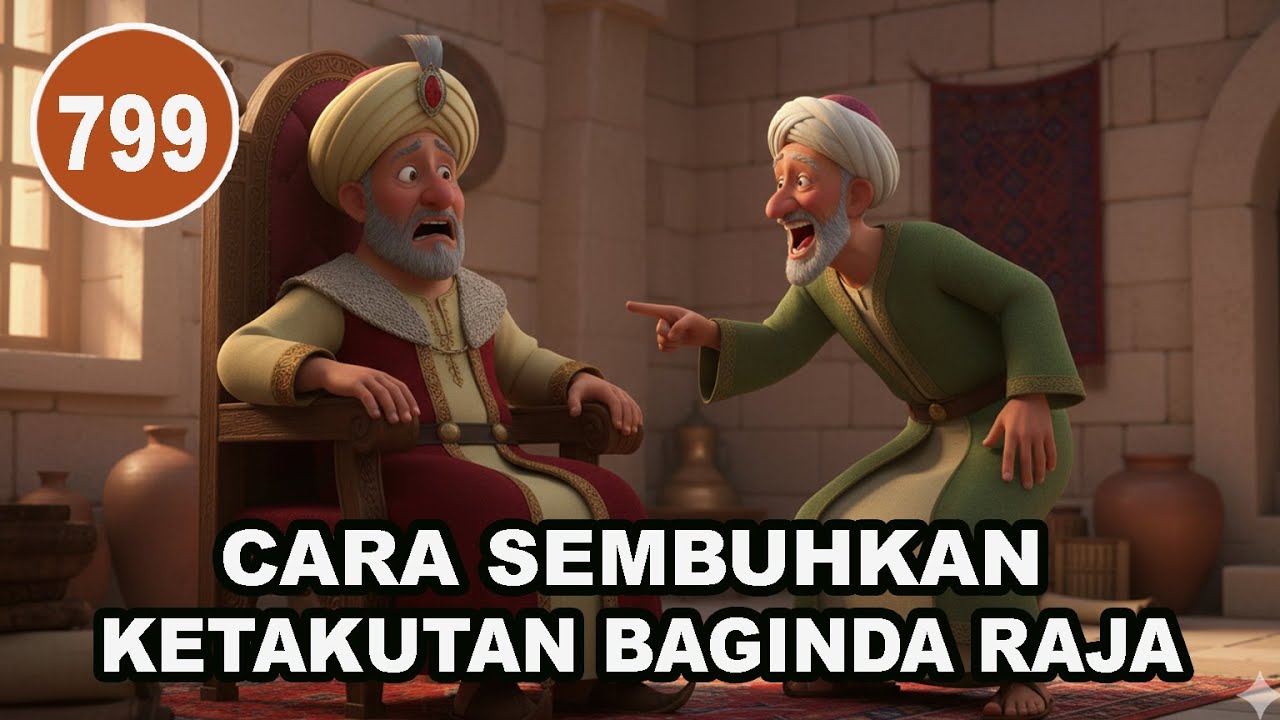 CARA KONYOL ABU NAWAS MENYEMBUHKAN KETAKUTAN RAJA - HUMOR SUFI