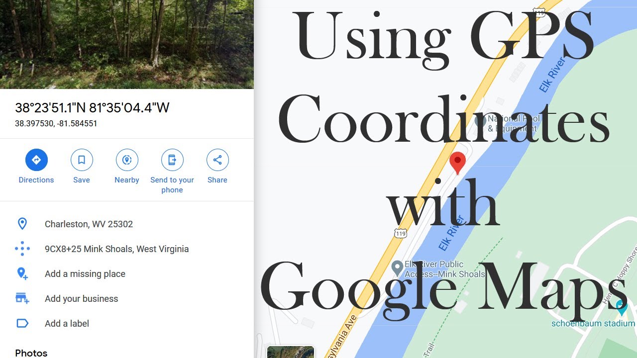 Using GPS Coordinates Google Maps (PC and Mobile Device) YouTube