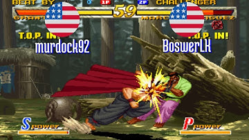 FT5 @garou: murdock92 (US) vs BoswerLK (US) [Garou Mark of the Wolves Fightcade] Dec 3