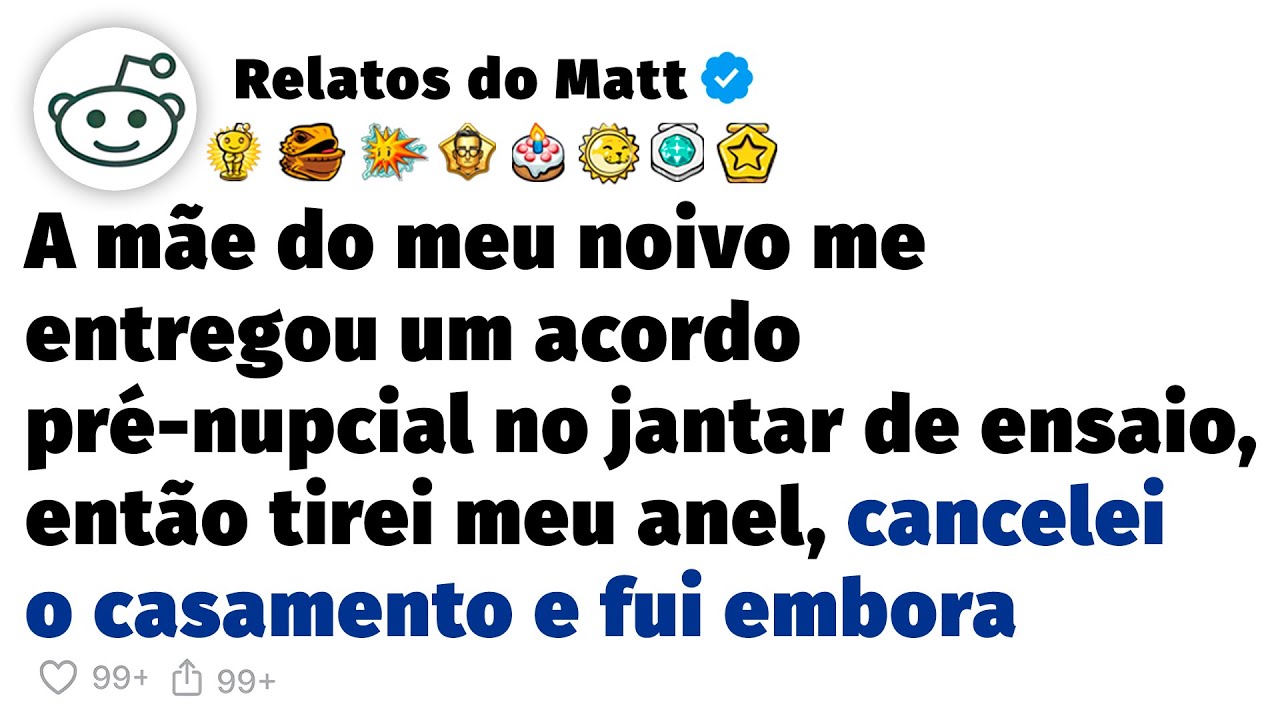 Minha sogra queria me obrigar a assina rum acordo pré-nupcial