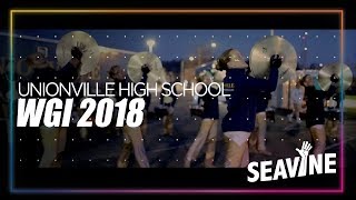 Unionville High School Cymbal Line 2018 Finals- In the Lot with Seavine