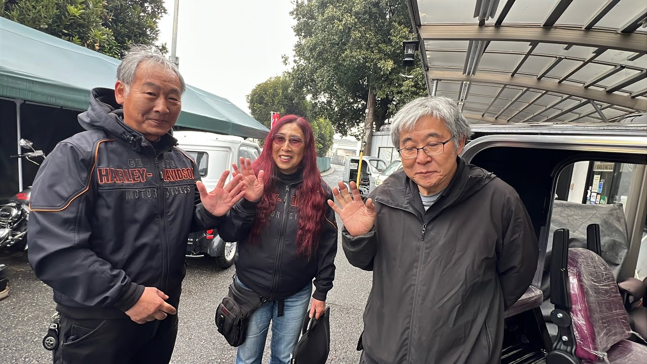 日本人による魔改造　JDミゼット号250オールブラック号　オーナーＯ姉さんで〜す♪