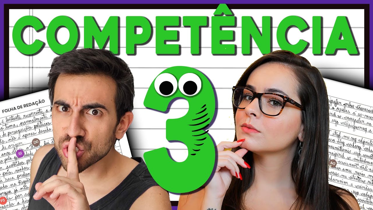 ✍️ A COMPETÊNCIA MAIS DIFÍCIL DA REDAÇÃO DO ENEM!! (com Poxalulu)