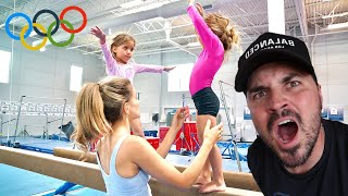 GYMNASTIC TRAINING FOR THE OLYMPICS! *Unbelievable*