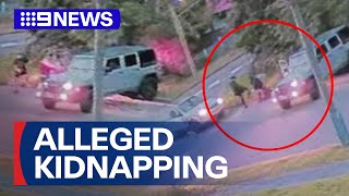 Mother confronts gang allegedly trying to abduct young son at skatepark | 9 News Australia