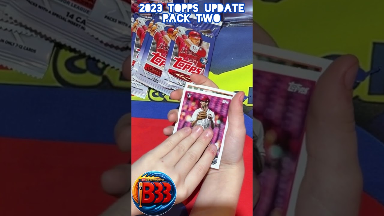 2023 Topps Update Pack Two- SO MANY HITS!  Shiny ROOKIES, Rookie O'Hoppe Stars of MLB