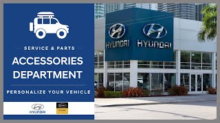 Hyundai Accessories Department Miami FL Braman Hyundai Parts