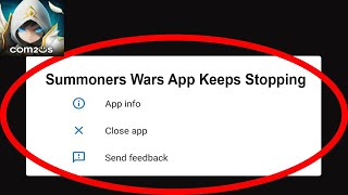 Fix Summoners Wars App Keeps Stopping | Summoners Wars App Crash Issue | Summoners Wars App | PSA 24 screenshot 5