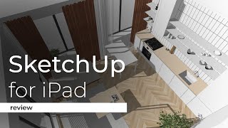 Обзор и первый взгляд на SketchUp для iPad / Review and first look at SketchUp for iPad screenshot 5