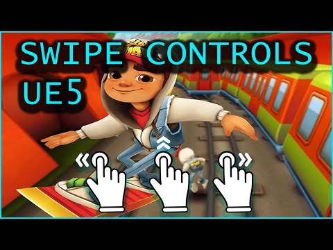 Mobile SWIPE Controls SUPER EASY Unreal engine 5