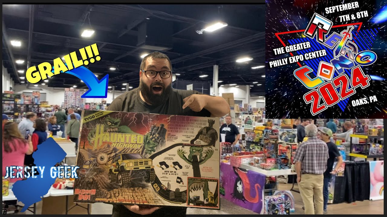 RETRO CON 2024: I Crossed a GRAIL off my list! | Toy Hunting/Selling!