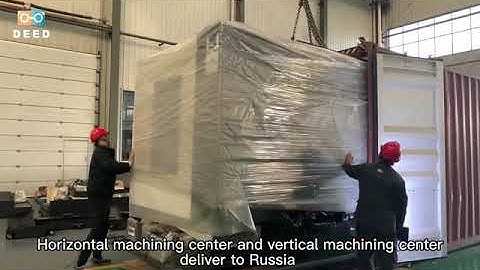 DEED CNC Machine Loading to 40HQ Container