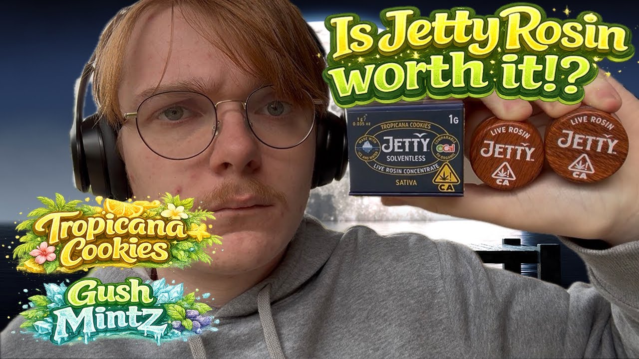 Стоит ли покупать Jetty Rosin?! (Печенье Tropicana и Gush Mintz)