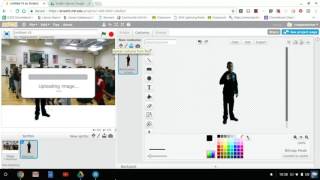 Adding a Sprite and Costumes in Scratch