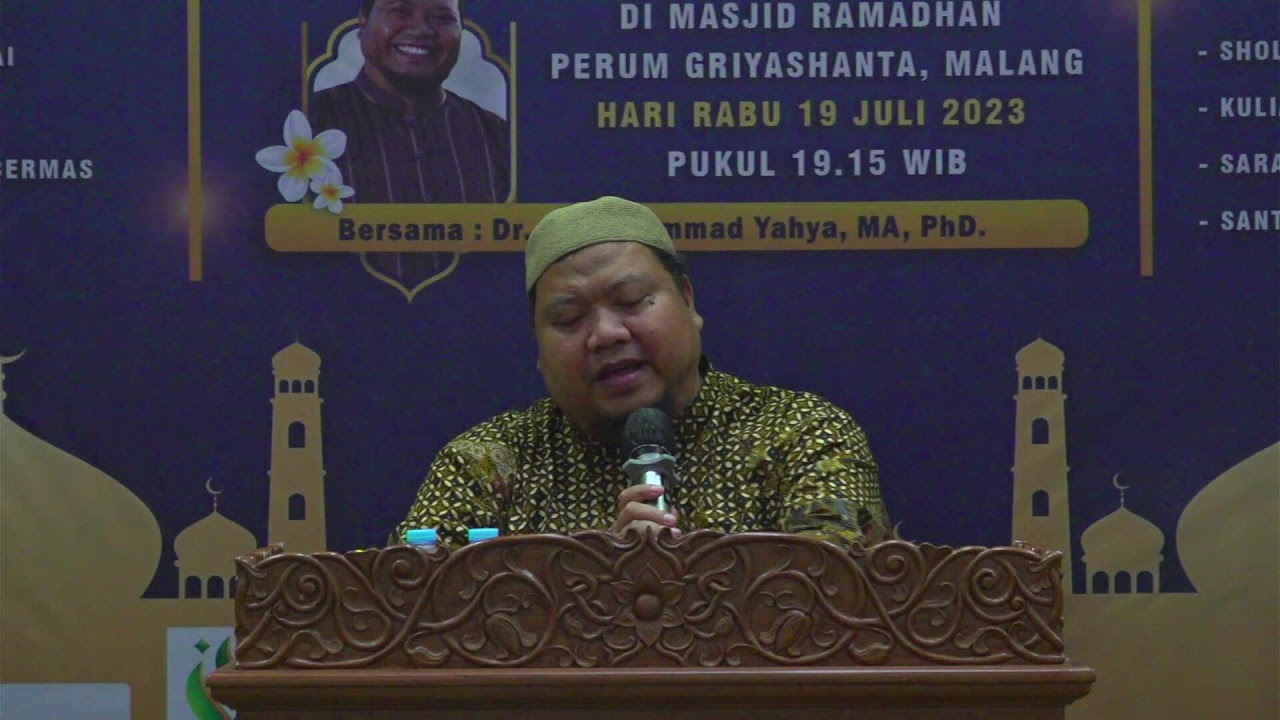 Tabligh Akbar Tahun Baru 1445 H Bersama Ustadz Dr. H. Muhammad Yahya, M.A., Ph.D.