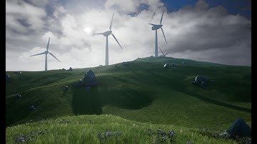 Wind Farm, Scotland (UE4)