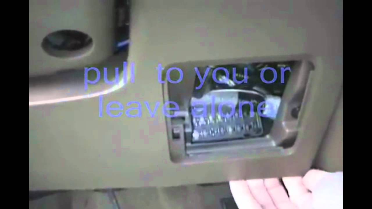 2002 Honda crv Ex Module switch How to - YouTube 2002 Honda crv Ex Module switch How to - YouTube