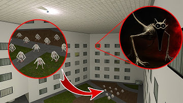 SCP 096 And CATNAP NIGHTMARE Garry