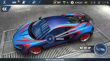 Nfs no limits : McLaren 600LT, stage up 8(UGR premium crate)