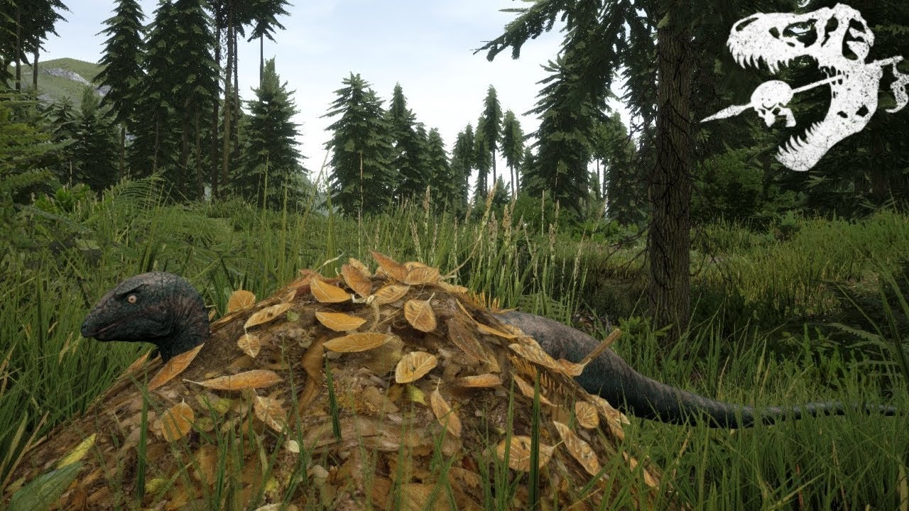 A MAMA DRYOSAURUS LAYING EGGS ?! The Isle Gameplay YouTube