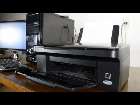 Cómo usar una impresora de red : Cómo instalar una red de Internet - YouTube