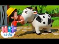 The cow song  a cow called lola  hey kids nursery rhymes  songs for kids