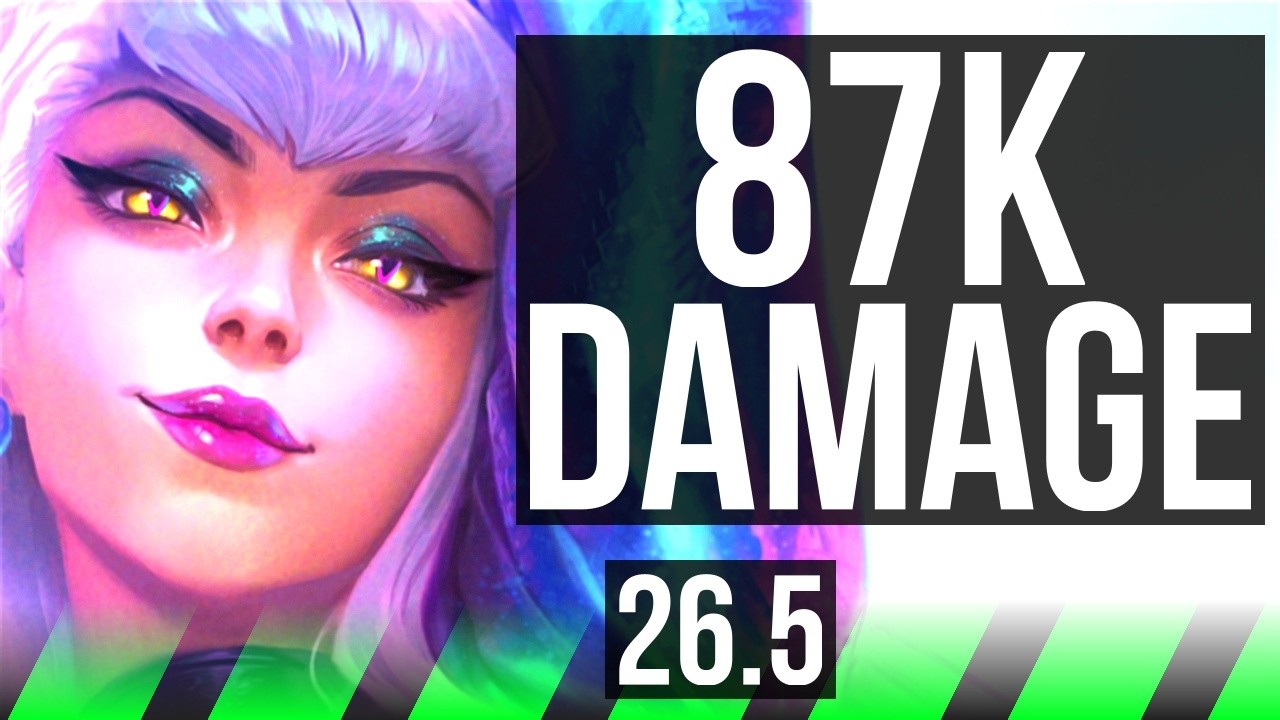 EVELYNN vs LEE SIN (JGL) | 87K damage | KR Master | 26.5 - YouTube