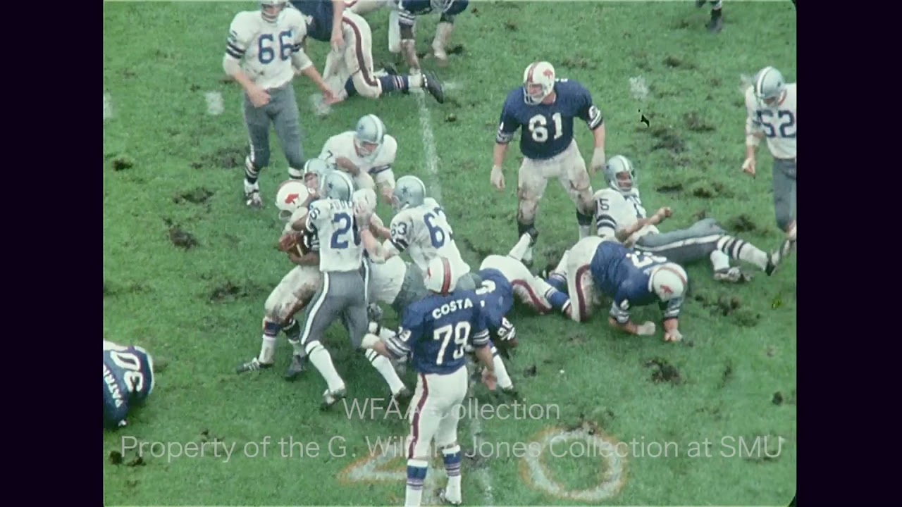 Highlights From The Dallas Cowboys vs The Buffalo Bills – September 19, 1971 (Silent)