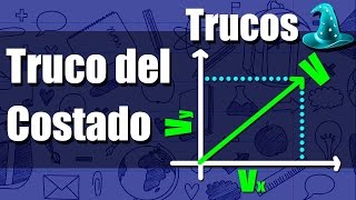 Como Descomponer un Vector Rápidamente |Truco del costado|