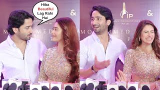 Shaheer Sheikh And Hiba Nawab Fun Interview At International Iconic Awards 2022