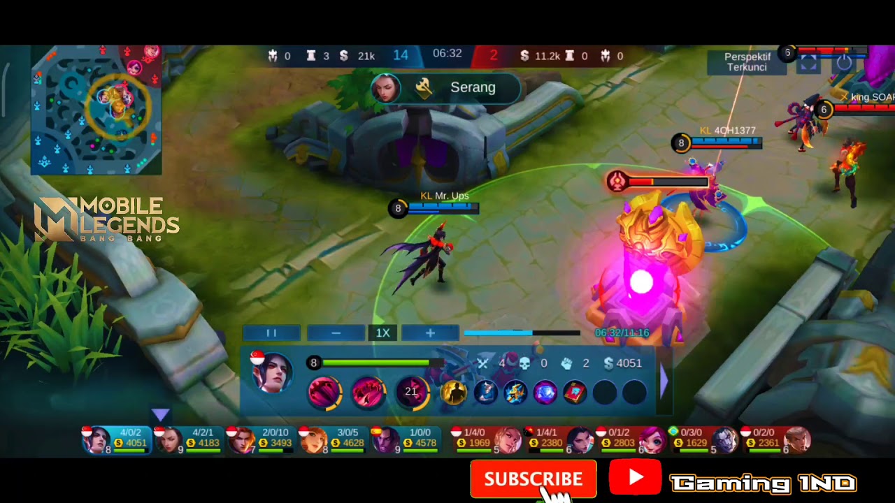 TUTORIAL CECILION MOBILE LEGENDS | CECILION TOP 1 GLOBAL | BY GAMING IND