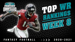 Top 30 WR Rankings Week 8 - 2020 Fantasy Football