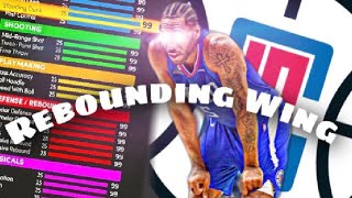 The Best 2’s Build On NBA 2k21 Next Gen (Best Rebounding Wing Build On Youtube) 🔥