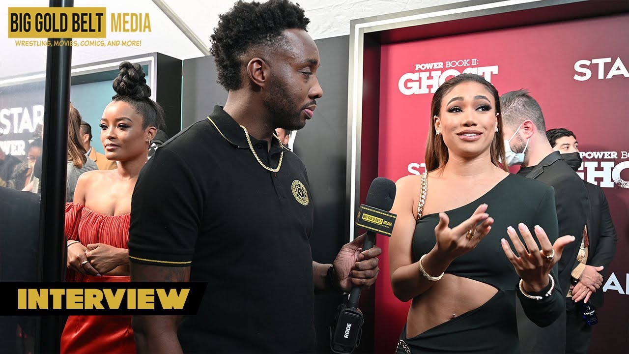Paige Hurd Interview Power Book II Ghost Season 2 Red Carpet