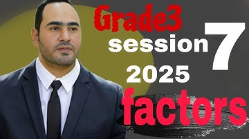 grade 3 first term MULTIPLES 8 & 9 /FACTORS