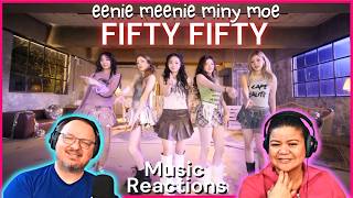 Fifty Fifty eenie meenie miny moe (Stage WeMake Performance Video) Couples Reaction!