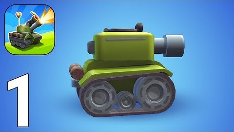 Tankhalla: Tank arcade game Gameplay Walkthrough Part 1 - Tutorial [iOS/Android Games]