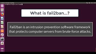 Ubuntu Universe - Fail2ban Installation | How to install fail2ban on ubuntu server
